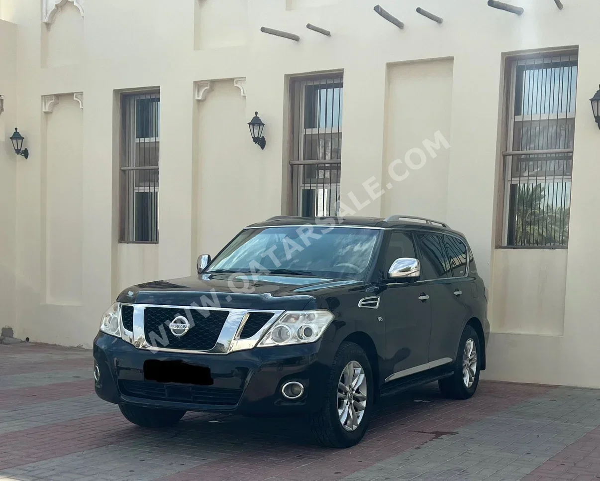 Nissan  Patrol  LE  2012  Automatic  145,000 Km  8 Cylinder  Four Wheel Drive (4WD)  SUV  Black