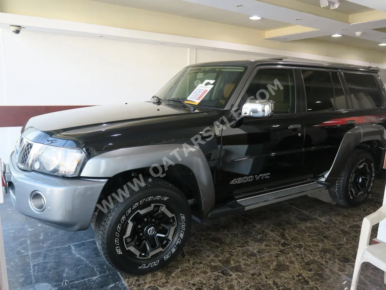 Nissan  Patrol  Super Safari  2022  Automatic  27,000 Km  6 Cylinder  Four Wheel Drive (4WD)  SUV  Black  With Warranty