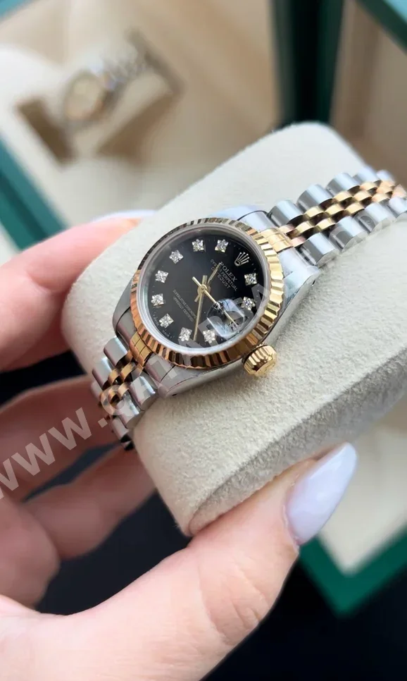 Watches - Rolex  - Analogue Watches  - Black  - Women Watches