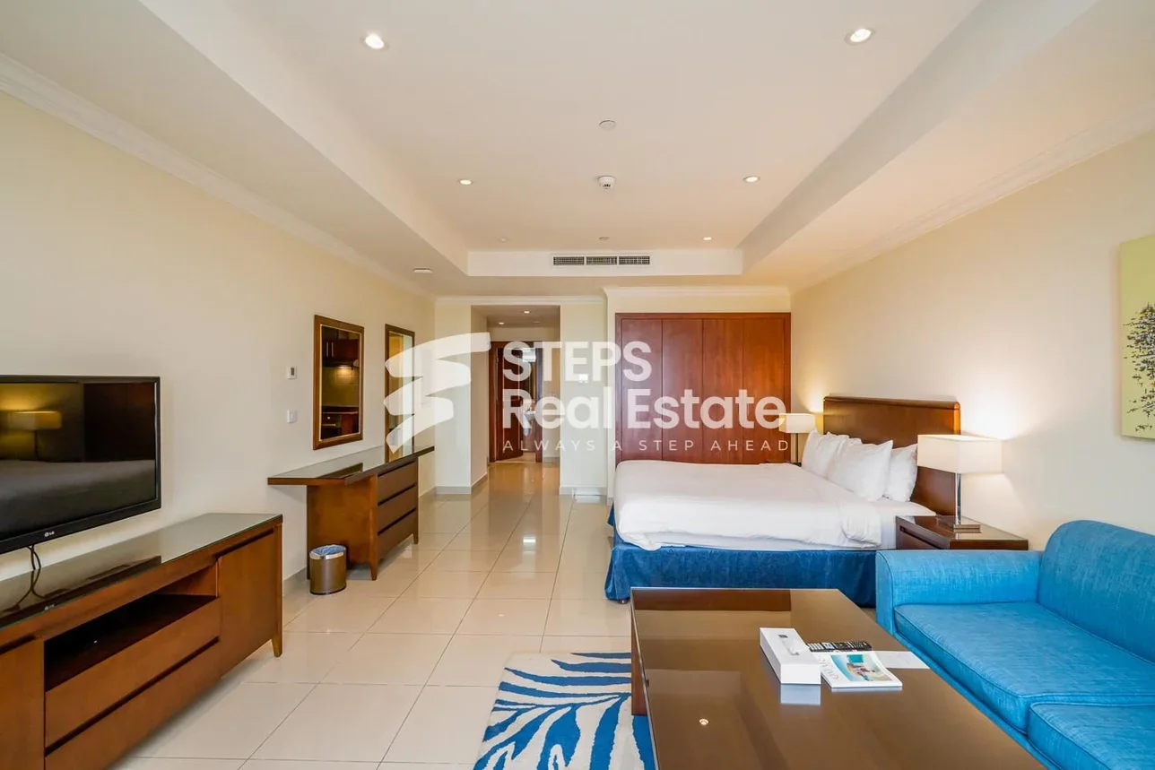 1 Bedrooms  Apartment  in Doha -  The Pearl  Fully Furnished