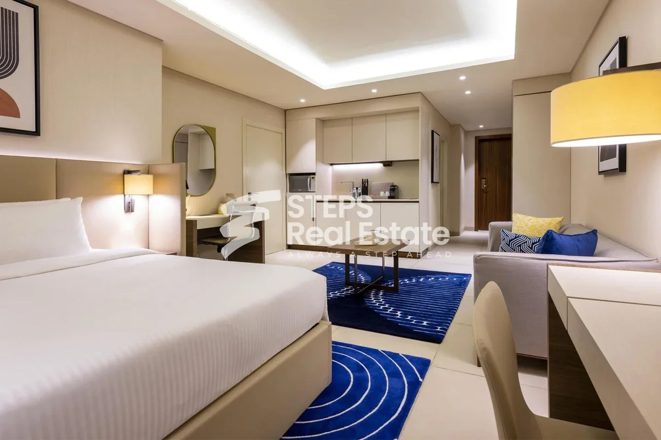 Studio  in Doha -  West Bay  Fully Furnished