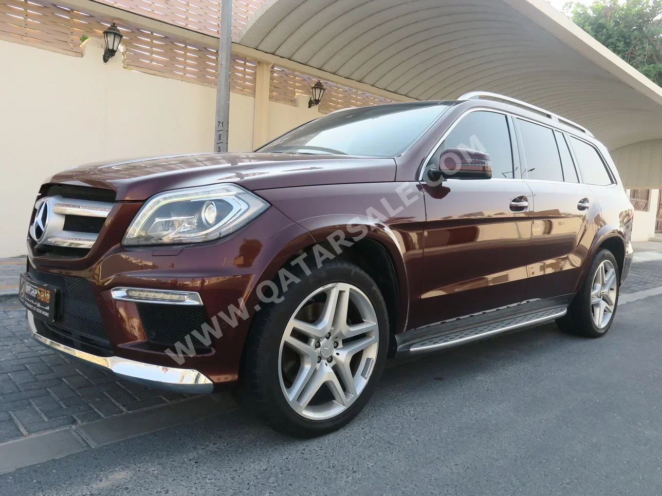 Mercedes-Benz  GL  500  2014  Automatic  103,000 Km  8 Cylinder  Four Wheel Drive (4WD)  SUV  Maroon