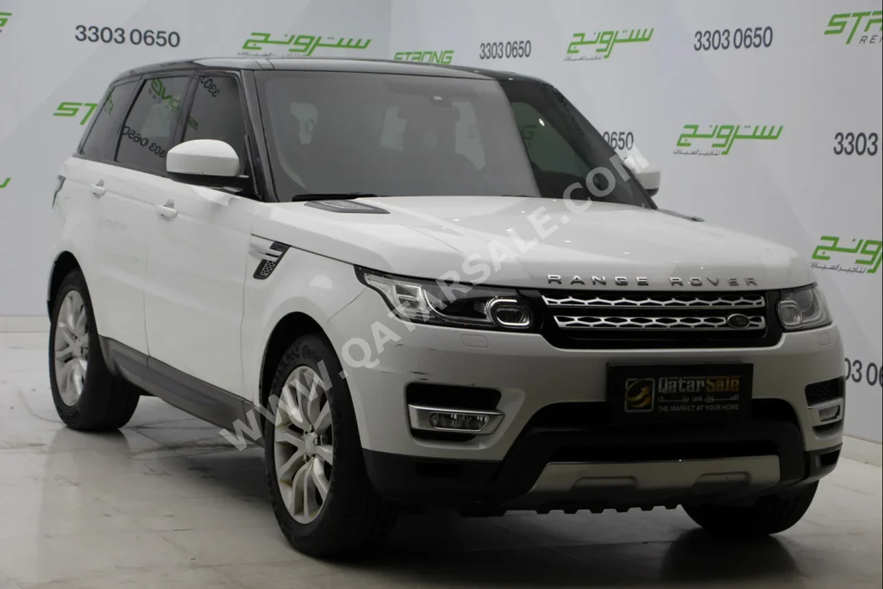 Land Rover Range Rover Sport Super charged White 2016 For Sale in Qatar