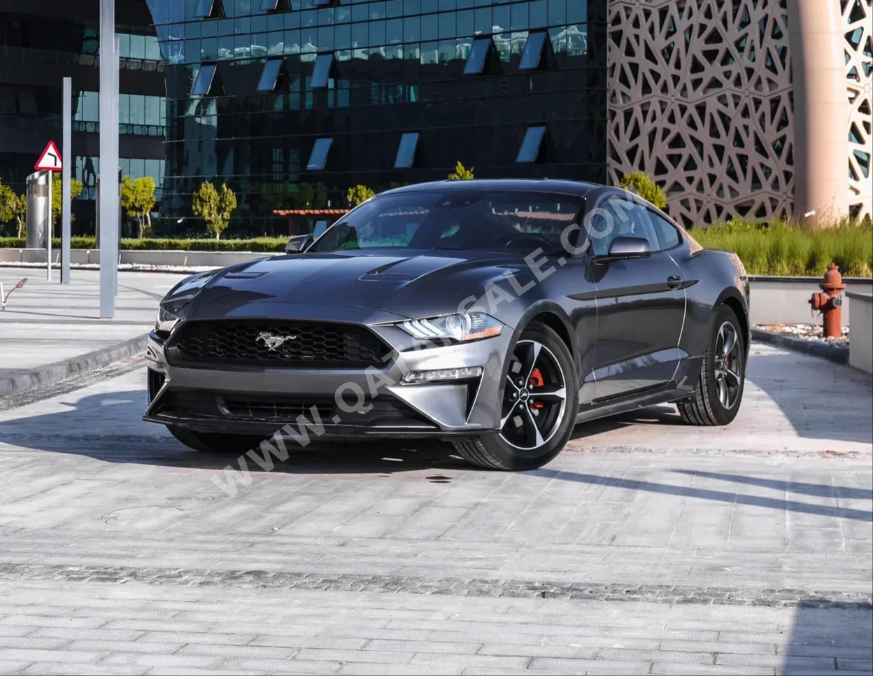 Ford  Mustang  2020  Automatic  59,000 Km  6 Cylinder  Rear Wheel Drive (RWD)  Coupe / Sport  Gray