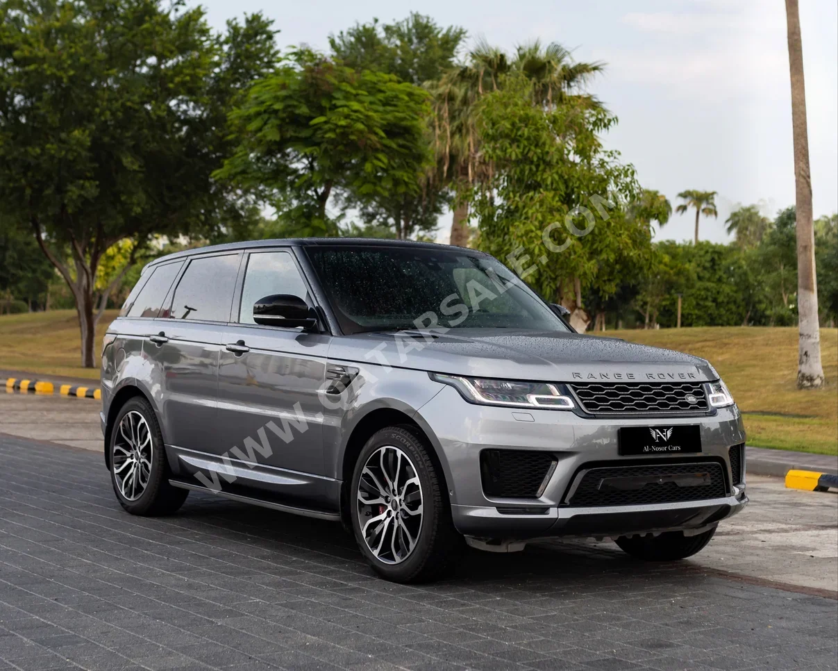 Land Rover Range Rover Sport Super charged Gray 2021 For Sale in Qatar