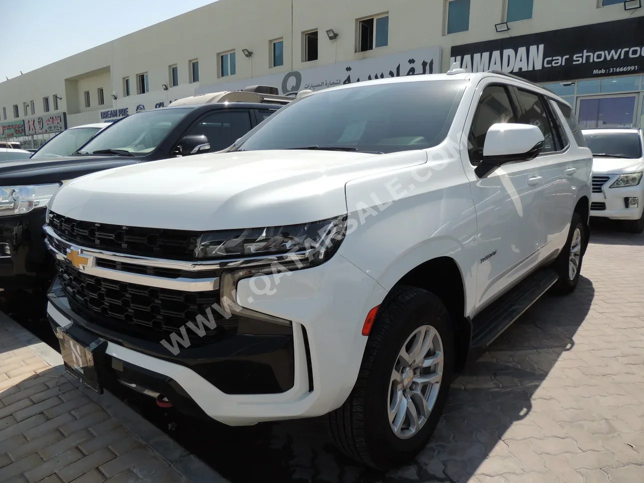 Chevrolet  Tahoe  2021  Automatic  95,000 Km  8 Cylinder  Four Wheel Drive (4WD)  SUV  White