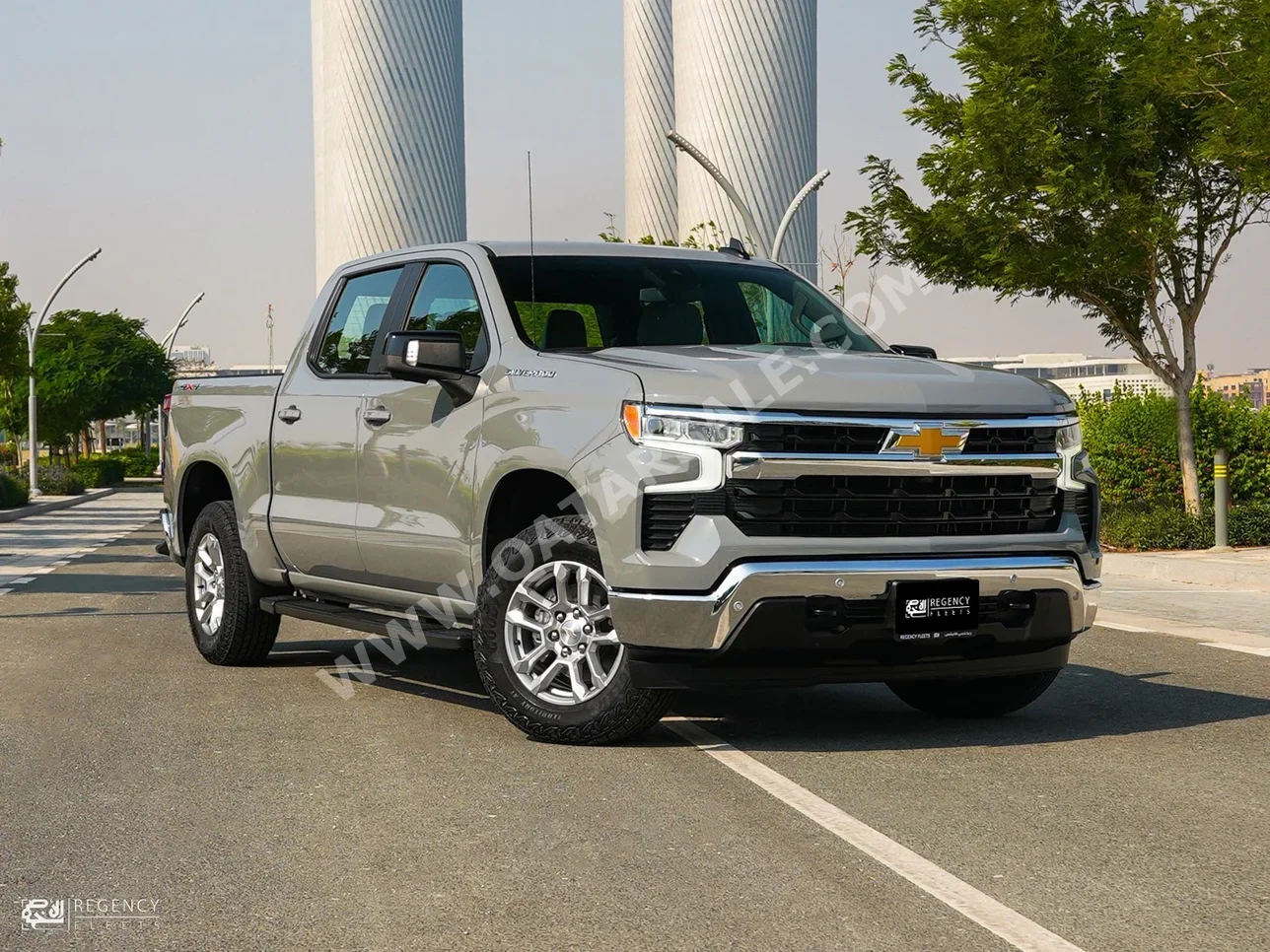 Chevrolet  Silverado  8 Cylinder  Pickup  Grey  2024