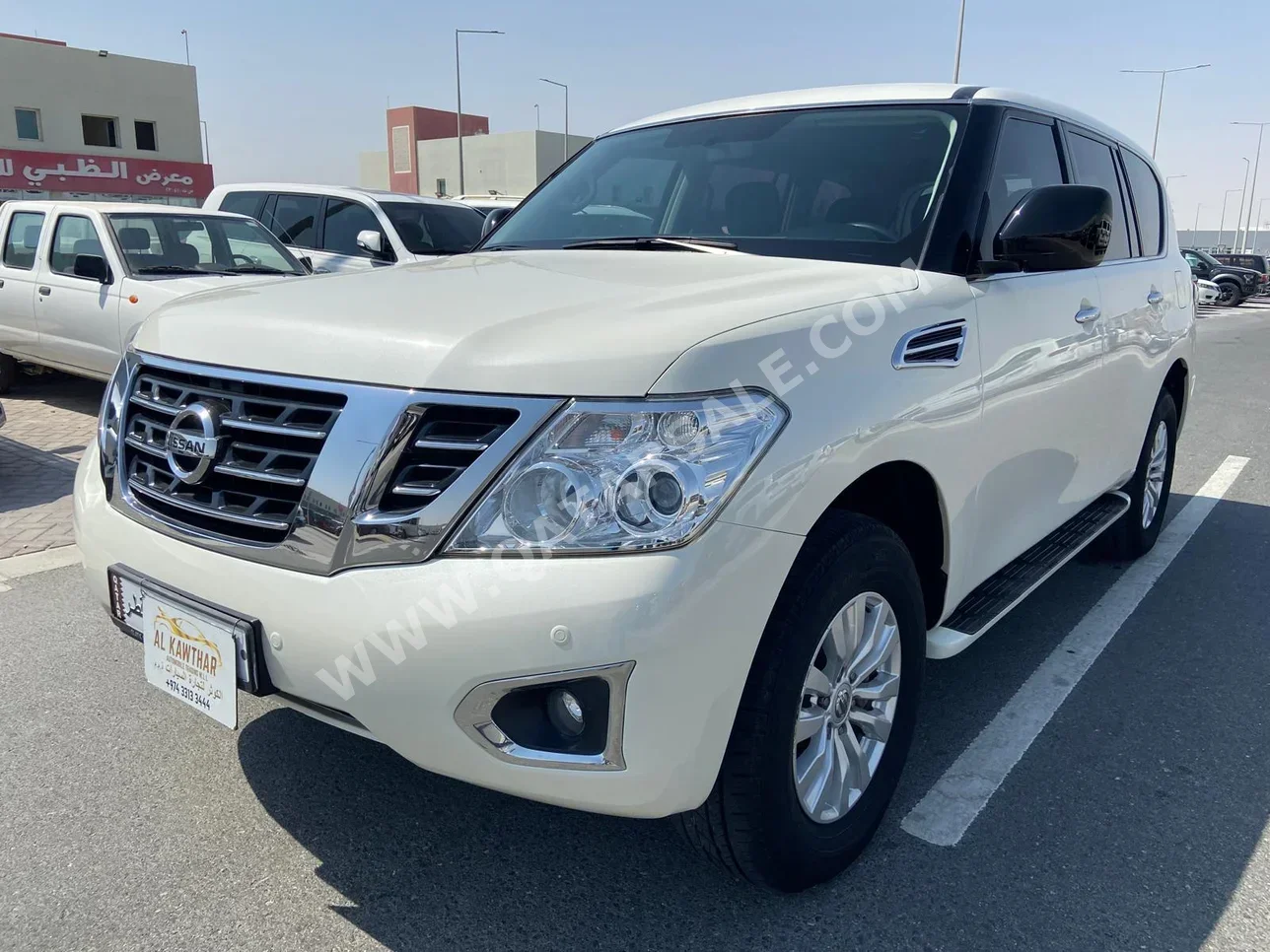 Nissan  Patrol  XE  2019  Automatic  220,000 Km  6 Cylinder  Four Wheel Drive (4WD)  SUV  White