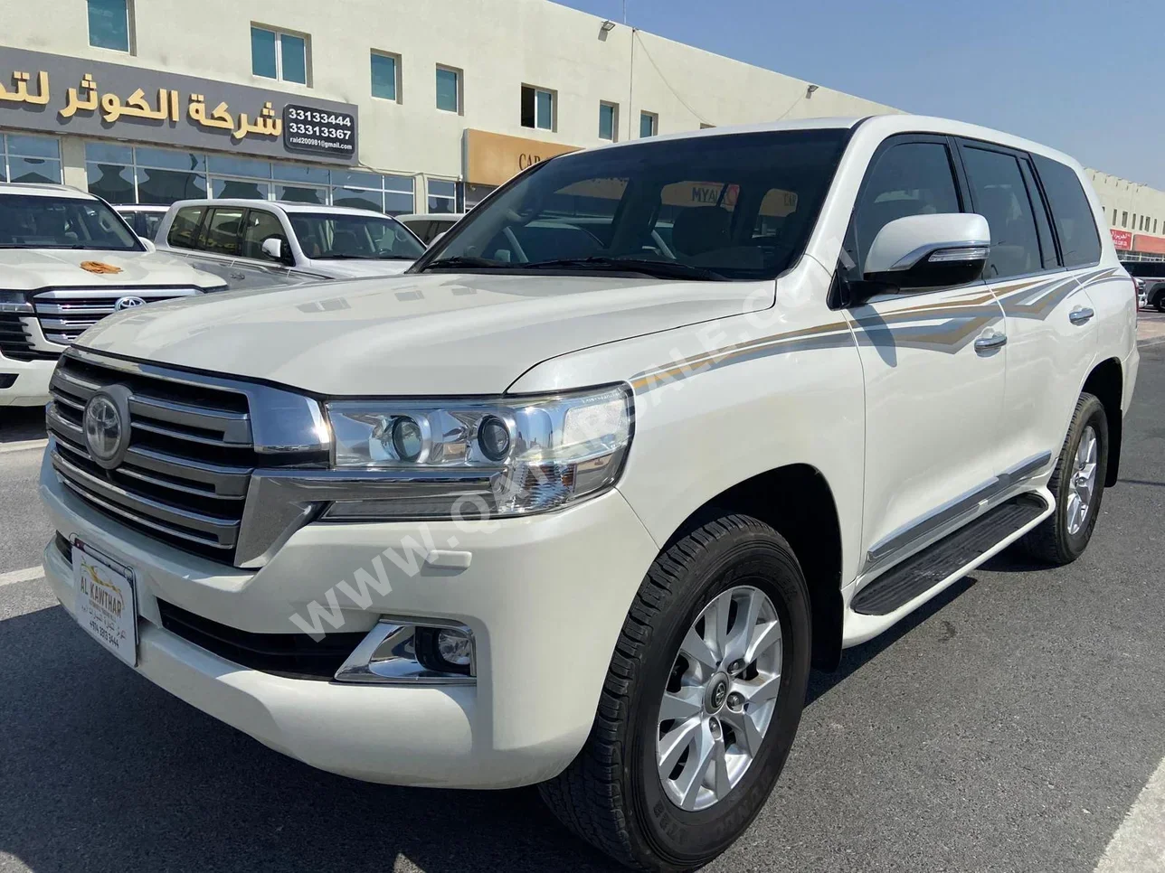 Toyota  Land Cruiser  VXR  2016  Automatic  191,000 Km  8 Cylinder  Four Wheel Drive (4WD)  SUV  White