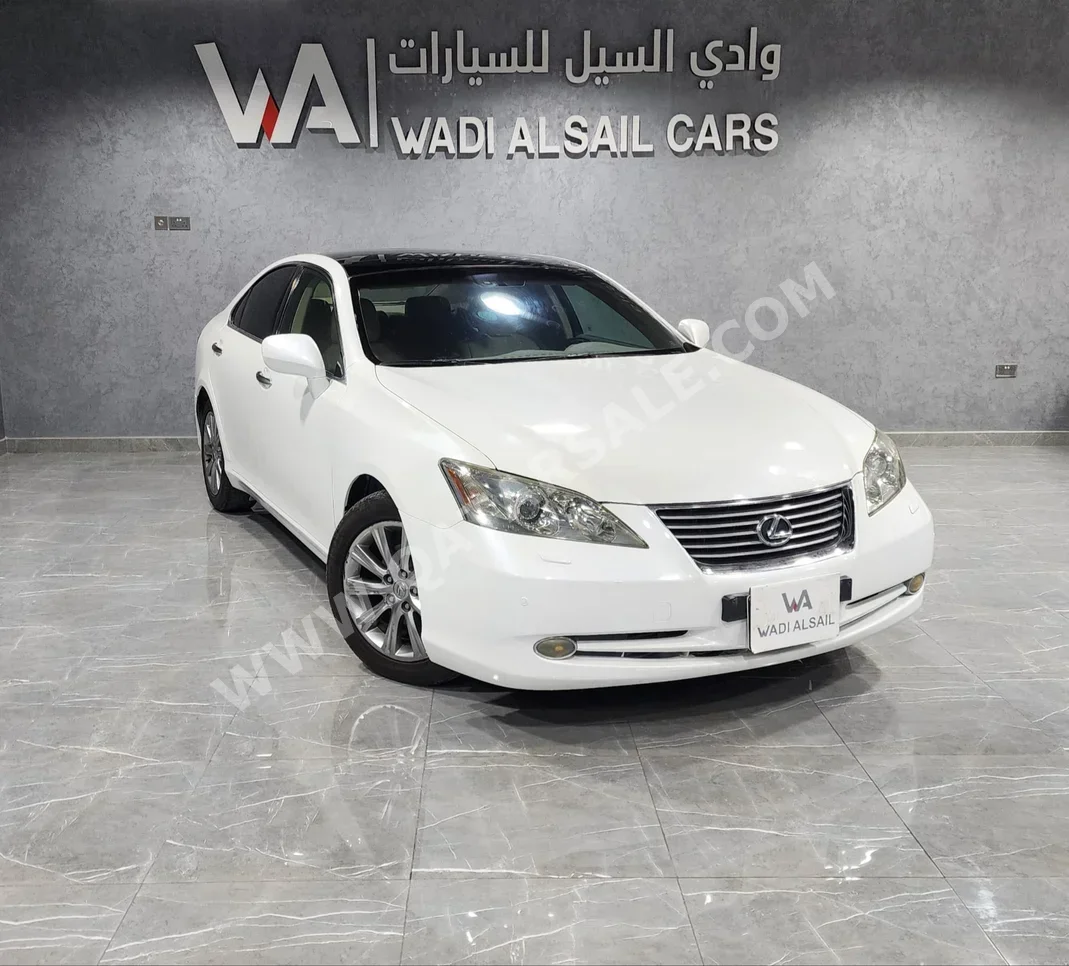 Lexus  ES  350  2008  Automatic  188,000 Km  6 Cylinder  Rear Wheel Drive (RWD)  Sedan  White