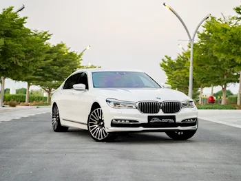  BMW  7-Series  750 Li  2016  Automatic  107,000 Km  8 Cylinder  Rear Wheel Drive (RWD)  Sedan  White  With Warranty