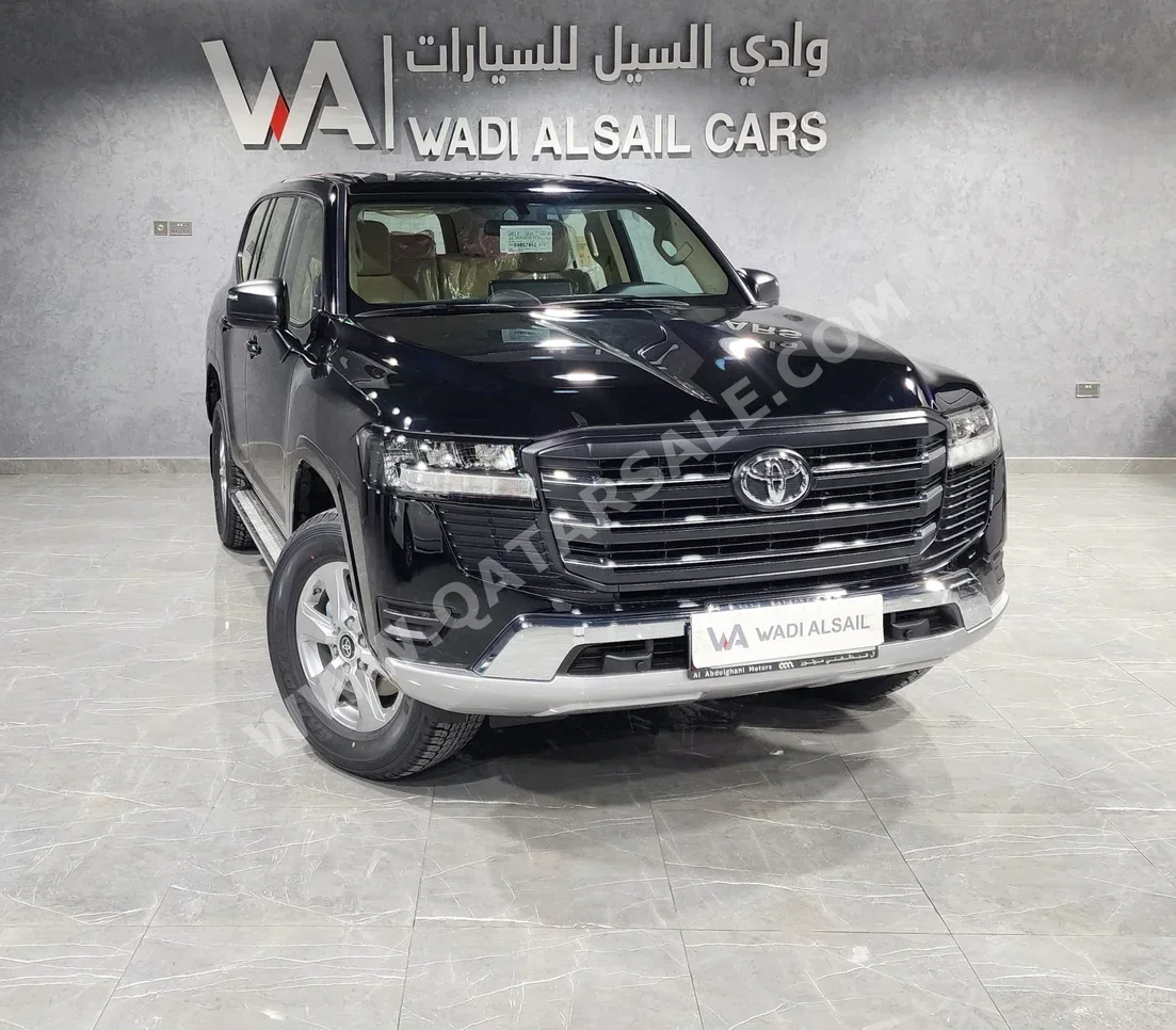 Toyota  Land Cruiser  GX  2024  Automatic  100 Km  6 Cylinder  Four Wheel Drive (4WD)  SUV  Black  With Warranty