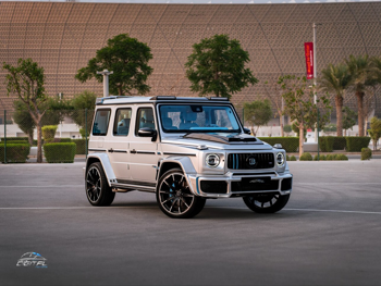 Mercedes-Benz G-Class 63 Brabus 2019 Automatic 66,000 Km 8 Cylinder Four Wheel Drive (4WD) SUV Silver