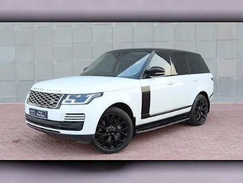 Land Rover  Range Rover  Vogue HSE  2019  Automatic  79,730 Km  6 Cylinder  Four Wheel Drive (4WD)  SUV  White