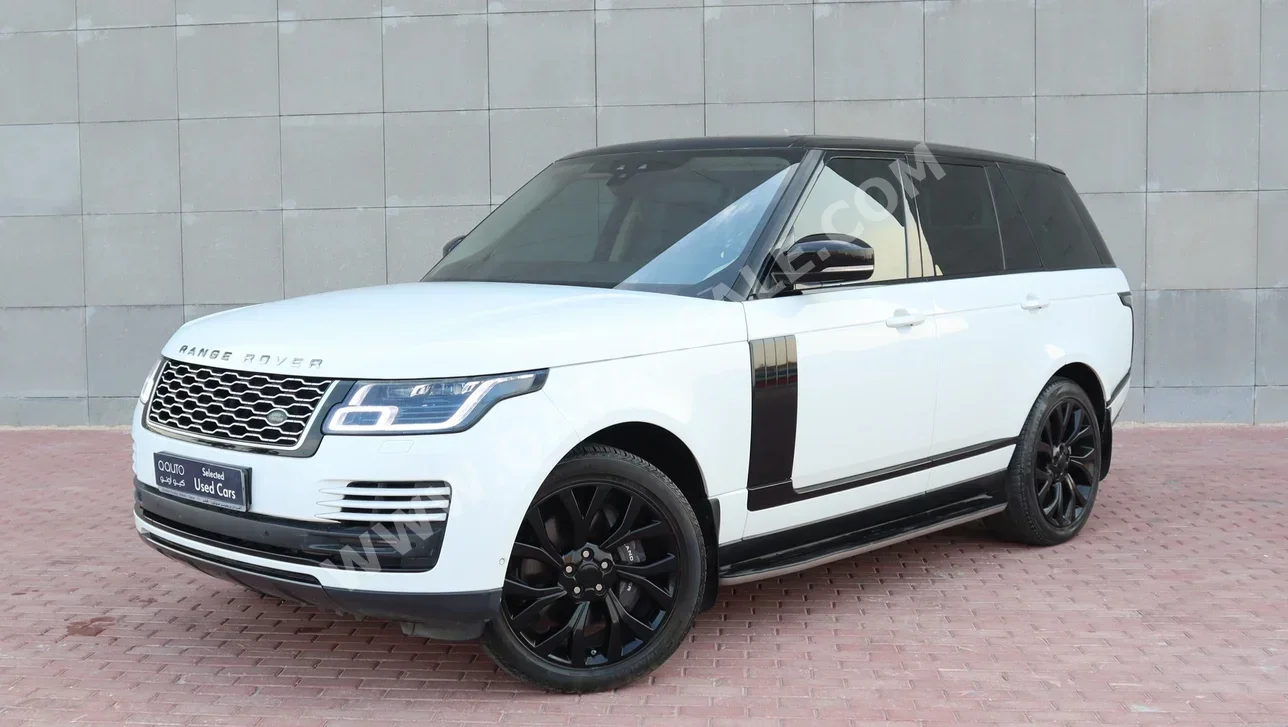 Land Rover  Range Rover  Vogue HSE  2019  Automatic  79,730 Km  6 Cylinder  Four Wheel Drive (4WD)  SUV  White