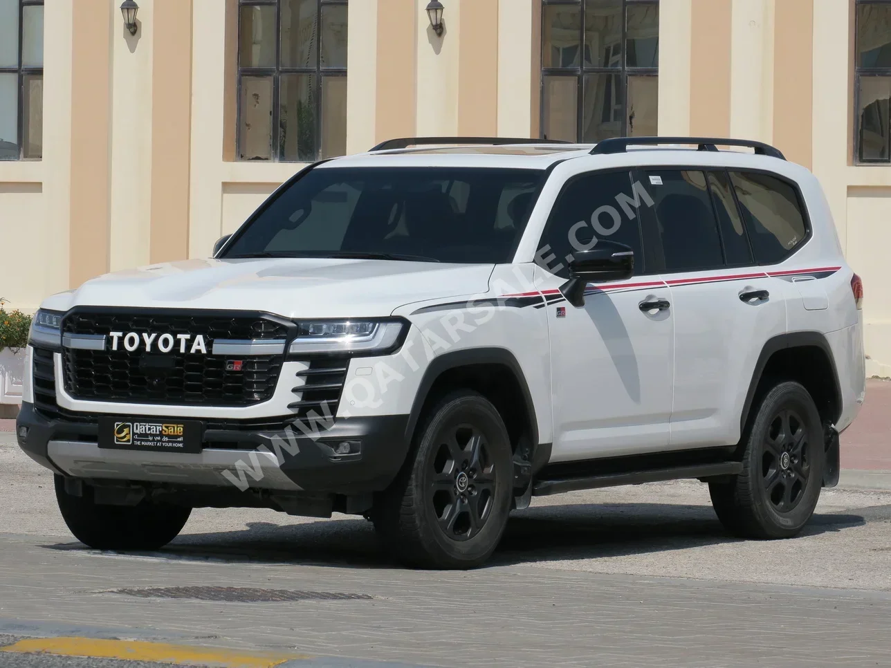 Toyota Land Cruiser GR Sport Twin Turbo White 2023 For Sale in Qatar