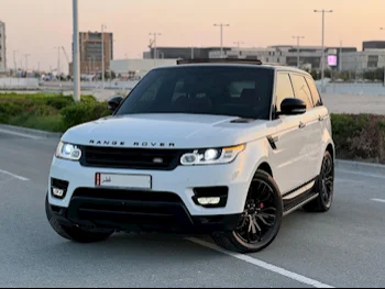  Land Rover  Range Rover  Sport Super charged  2016  Automatic  129,000 Km  8 Cylinder  Four Wheel Drive (4WD)  SUV  White  With Warranty