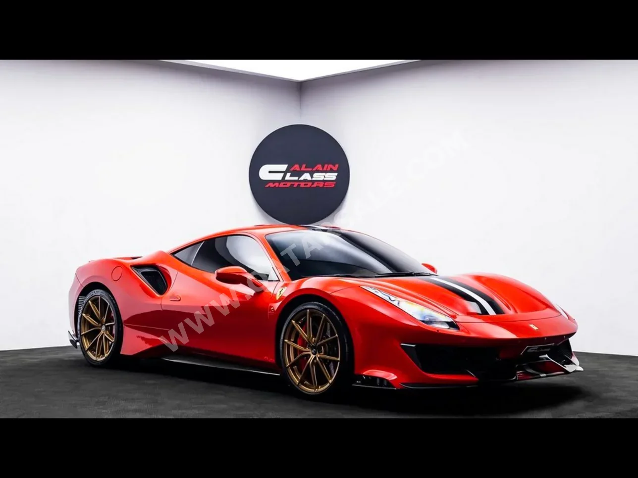 Ferrari  488  Pista  2019  Automatic  5,868 Km  8 Cylinder  Rear Wheel Drive (RWD)  Coupe / Sport  Red