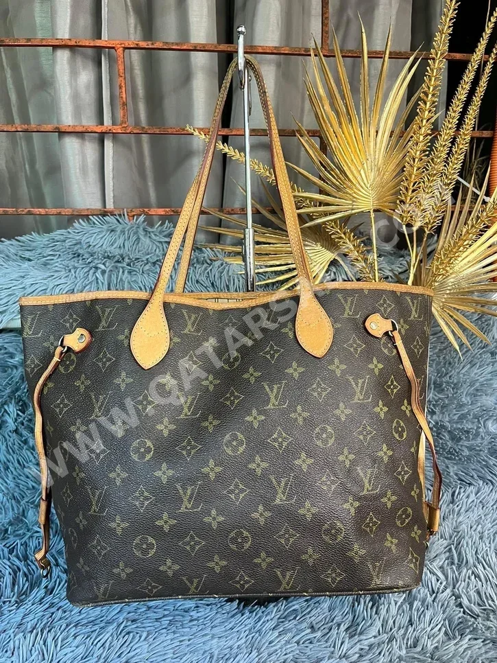 Bags  - Louis Vuitton  - Brown  - Genuine Leather  - For Women