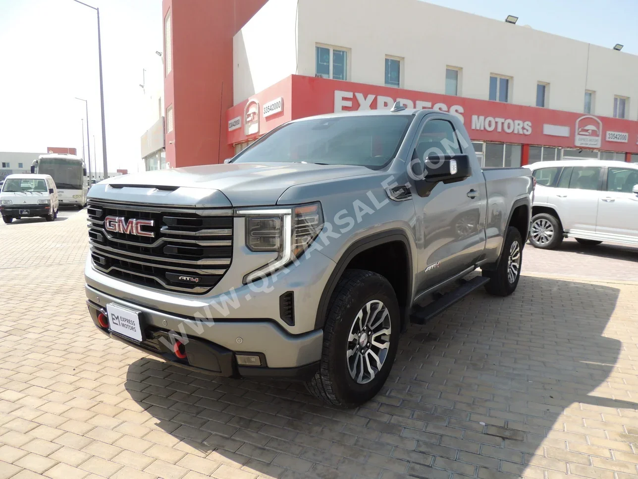 GMC  Sierra  AT4  2023  Automatic  50,000 Km  8 Cylinder  Four Wheel Drive (4WD)  Pick Up  Silver  With Warranty