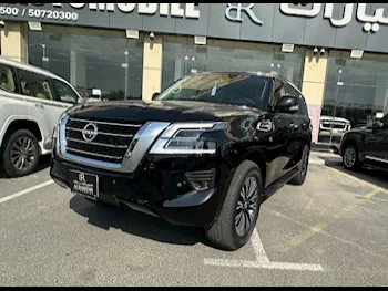 Nissan  Patrol  LE  2024  Automatic  0 Km  8 Cylinder  Four Wheel Drive (4WD)  SUV  Black  With Warranty