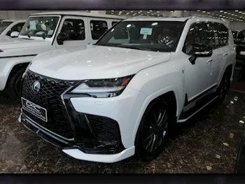 Lexus  LX  600 F Sport  2024  Automatic  0 Km  6 Cylinder  Four Wheel Drive (4WD)  SUV  White  With Warranty