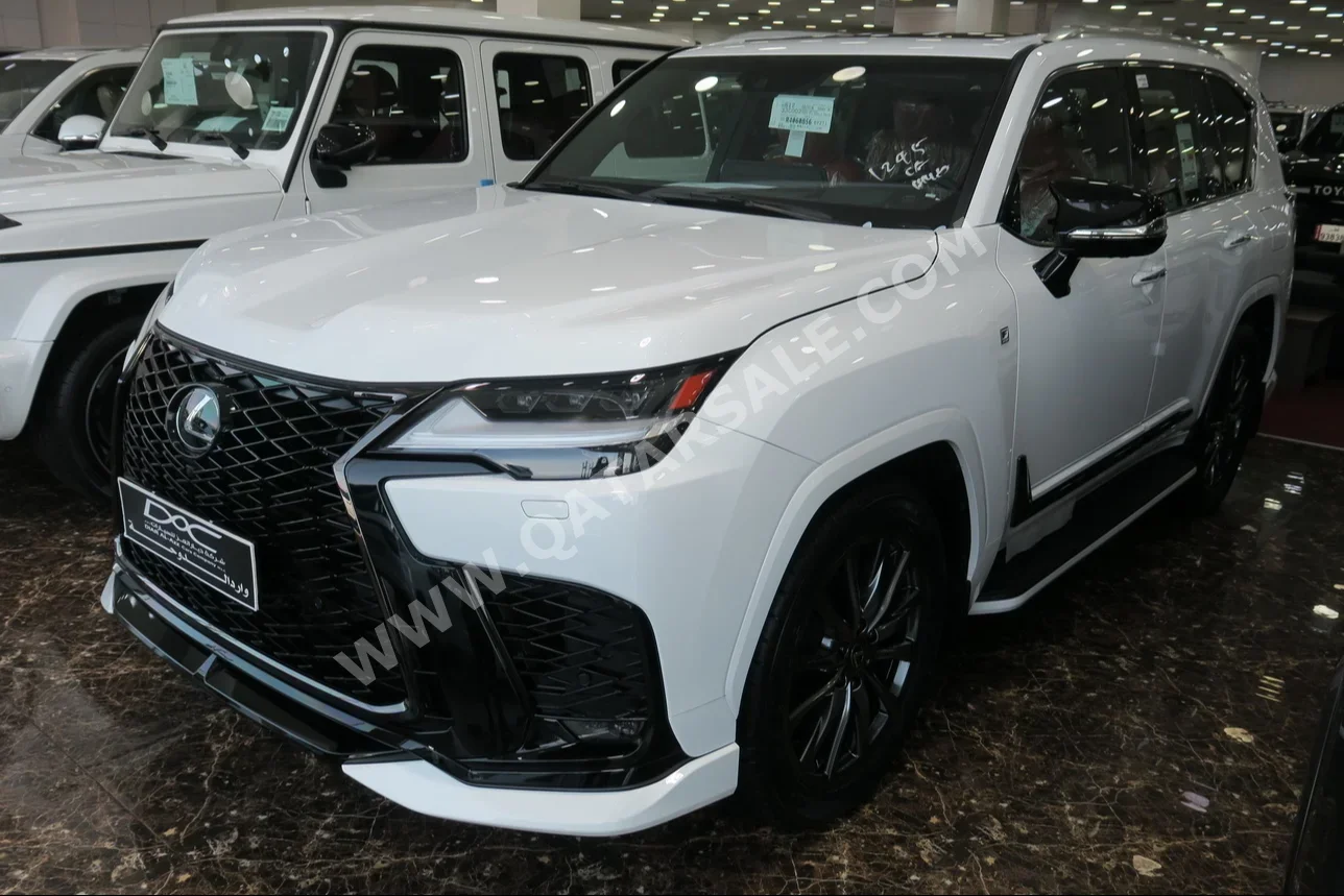 Lexus  LX  600 F Sport  2024  Automatic  0 Km  6 Cylinder  Four Wheel Drive (4WD)  SUV  White  With Warranty