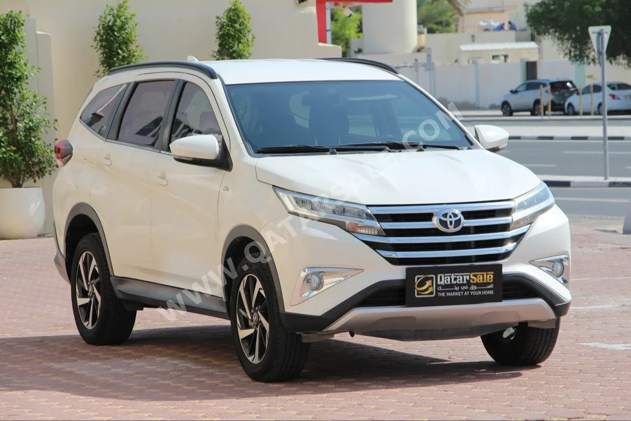 Toyota  Rush  2019  Automatic  88,000 Km  4 Cylinder  Front Wheel Drive (FWD)  SUV  White