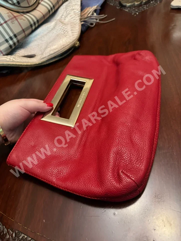 Purses  - Michael Kors  - Red  - Vegan Leather  - For Women