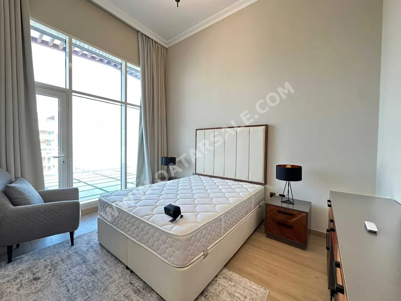 2 Bedrooms  Apartment  For Rent  in Lusail -  Marina District  Fully Furnished