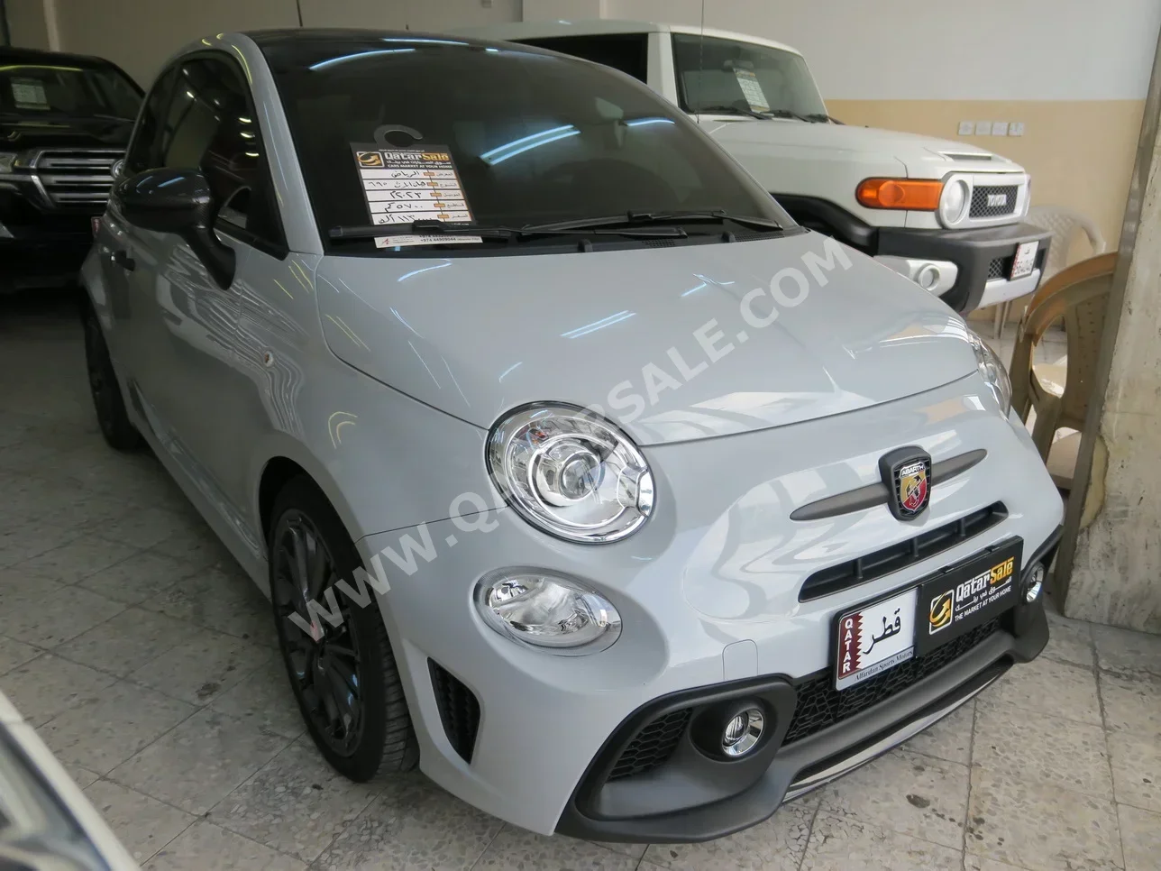 Fiat  695  Abarth  2023  Automatic  5,000 Km  4 Cylinder  Front Wheel Drive (FWD)  Hatchback  Sky Blue  With Warranty