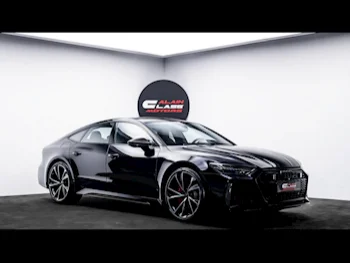 Audi  RS  7  2021  Automatic  42,391 Km  8 Cylinder  All Wheel Drive (AWD)  Sedan  Black