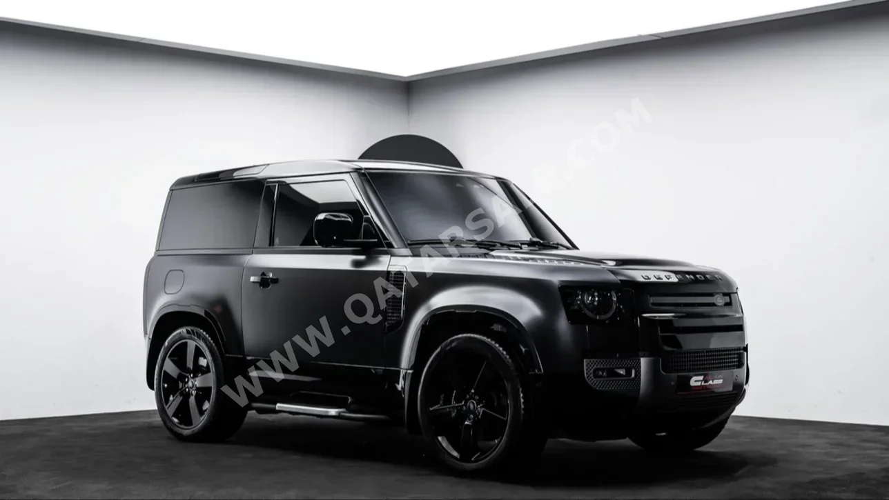 Land Rover  Defender  90 Carpathian Edition  2023  Automatic  10,998 Km  8 Cylinder  Four Wheel Drive (4WD)  SUV  Black  With Warranty