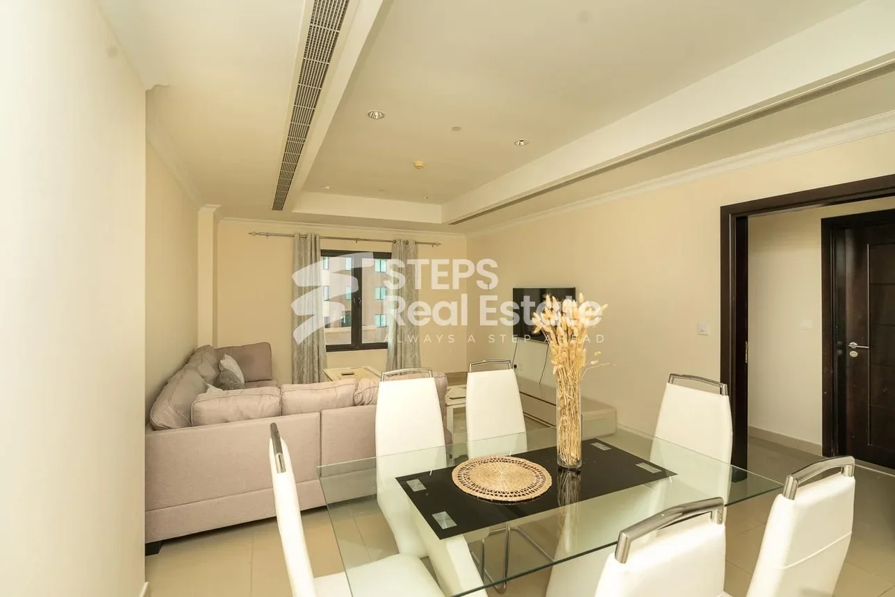 1 Bedrooms  Apartment  in Doha -  The Pearl  Fully Furnished