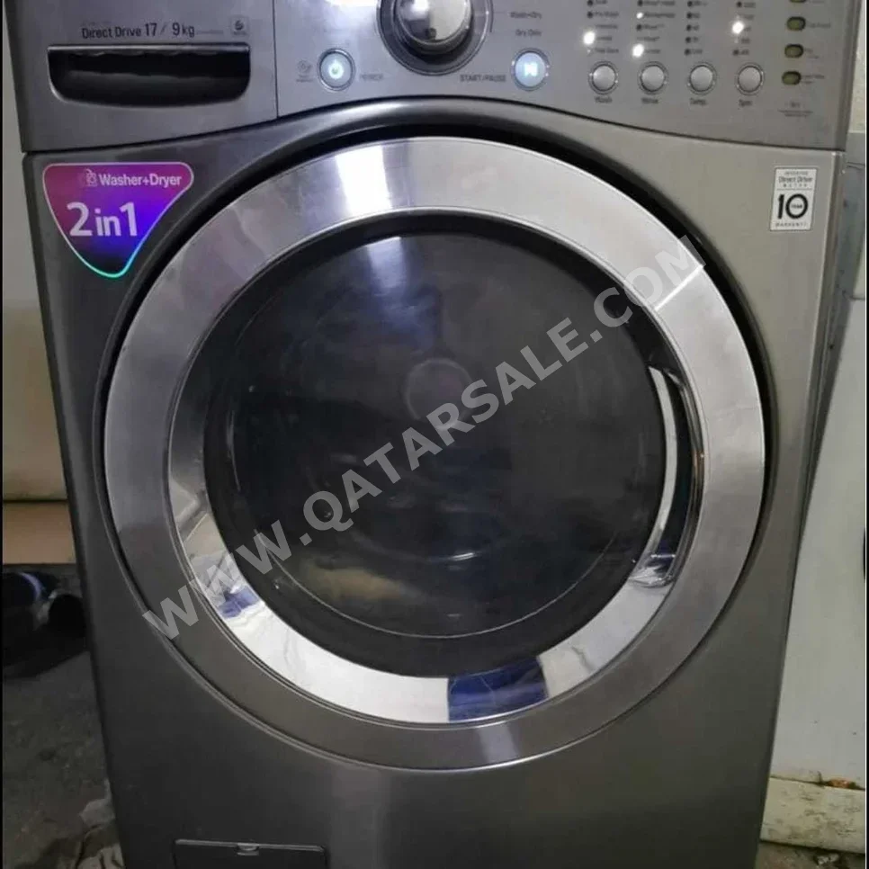 Washing Machines & All in ones LG / Front Load Washer / 21 Kg Black