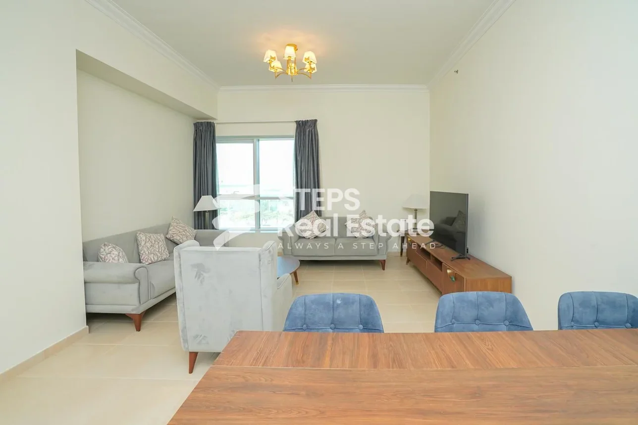 2 Bedrooms  Apartment  in Lusail -  Marina District  Fully Furnished