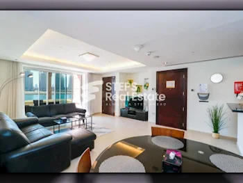 1 Bedrooms  Apartment  in Doha -  The Pearl  Fully Furnished