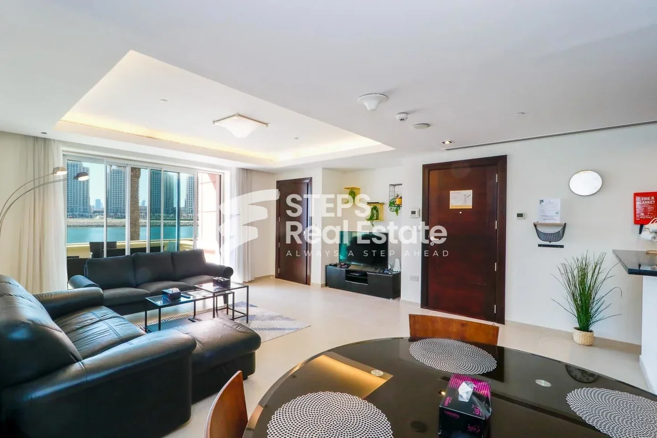 1 Bedrooms  Apartment  in Doha -  The Pearl  Fully Furnished