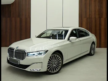 BMW  7-Series  730 Li  2021  Automatic  85,000 Km  4 Cylinder  Rear Wheel Drive (RWD)  Sedan  White  With Warranty