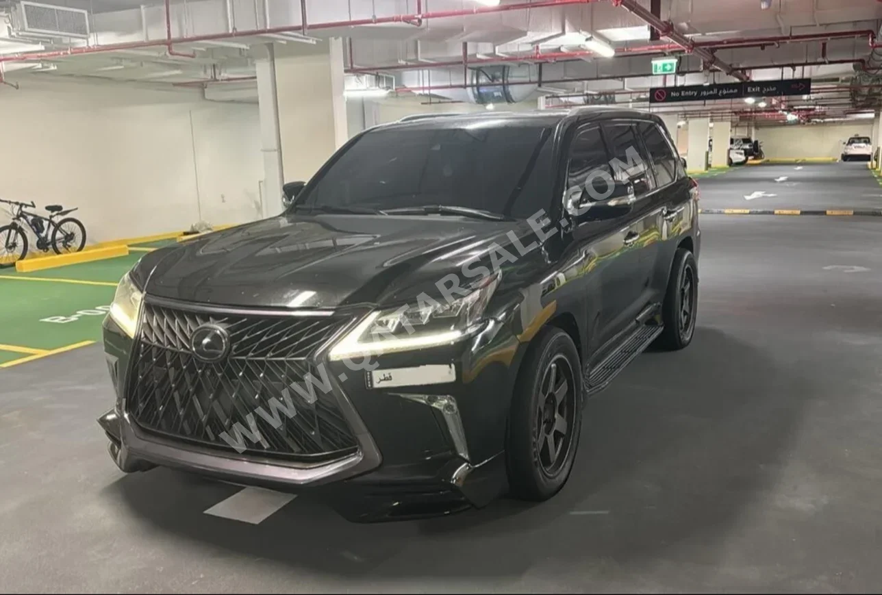 Lexus  LX  570 S  2018  Automatic  183,000 Km  8 Cylinder  Four Wheel Drive (4WD)  SUV  Black