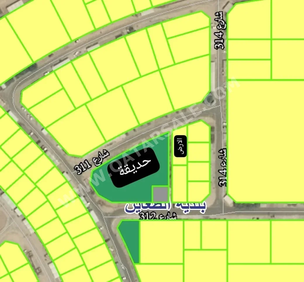 Lands For Sale in Al Daayen  - Umm Qarn  -Area Size 478 Square Meter