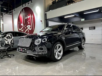 Bentley  Bentayga  2019  Automatic  58,000 Km  8 Cylinder  Four Wheel Drive (4WD)  SUV  Black  With Warranty