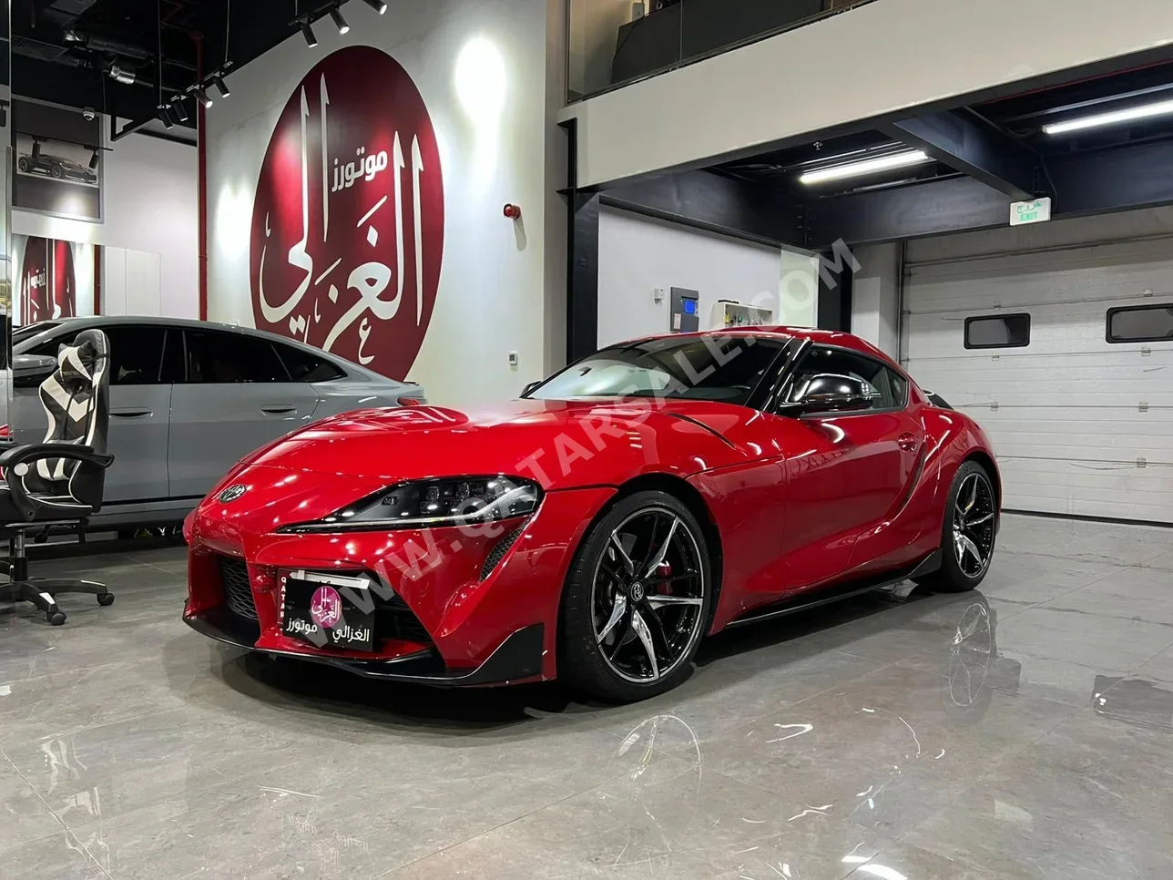 Toyota  Supra  GR  2022  Automatic  39,000 Km  6 Cylinder  Rear Wheel Drive (RWD)  Coupe / Sport  Red  With Warranty