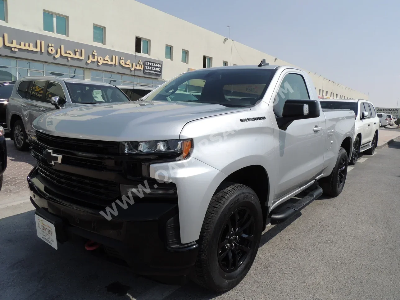 Chevrolet  Silverado  LT  2019  Automatic  106,000 Km  8 Cylinder  Four Wheel Drive (4WD)  Pick Up  White