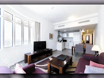 1 Bedrooms  Apartment  For Rent  in Doha -  West Bay  Fully Furnished