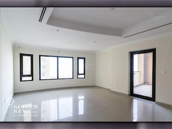 1 Bedrooms  Apartment  For Rent  in Doha -  The Pearl  Semi Furnished