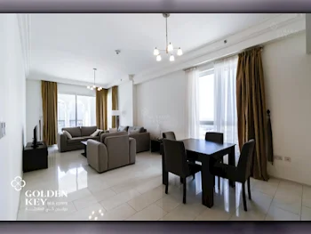 1 Bedrooms  Apartment  For Rent  in Doha -  The Pearl  Fully Furnished