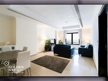 1 Bedrooms  Apartment  For Rent  in Doha -  The Pearl  Fully Furnished