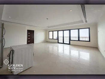 2 Bedrooms  Apartment  For Rent  in Doha -  The Pearl  Semi Furnished