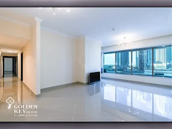 3 Bedrooms  Apartment  For Rent  in Doha -  West Bay  Semi Furnished